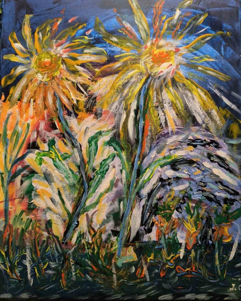 Feu d'artifice Floral
