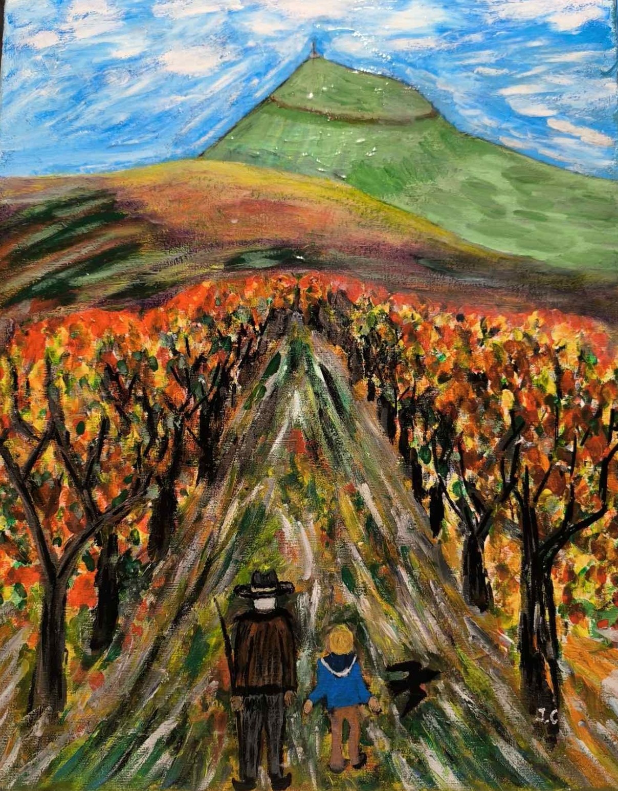 Le chemin et l’oiseau